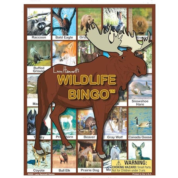 Wildlife Bingo (Ages 3+)