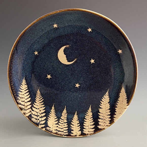 Kaleidoscope Pottery- Moon, Stars & Ferns (various options)
