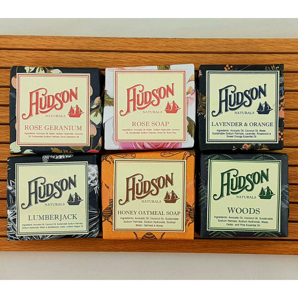 Hudson Soap Bars (various scents)