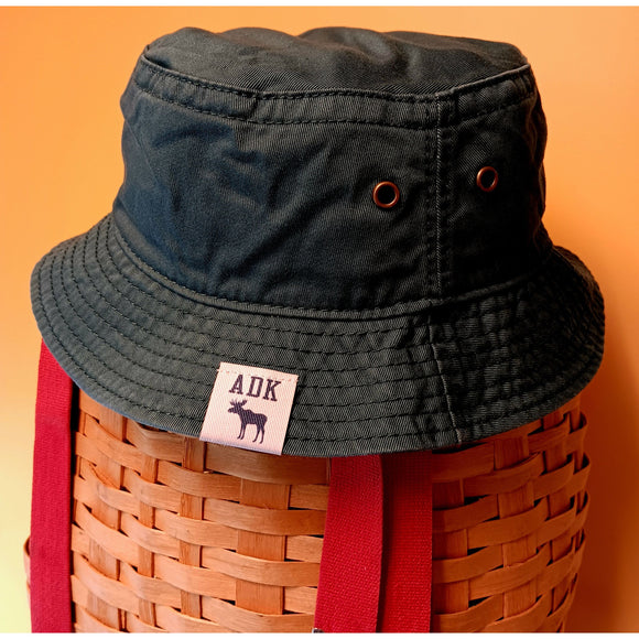 Bucket Hat w/ Moose Tag (2 Colors)