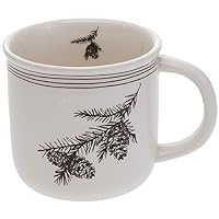 Ceramic White Pine Mug