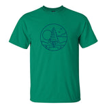SS Circle Tee- Sun, Tree & Moutains (two colors)