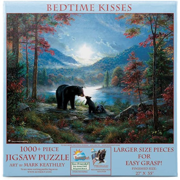 Bedtime Kisses Jigsaw Puzzle- 1,000 pieces