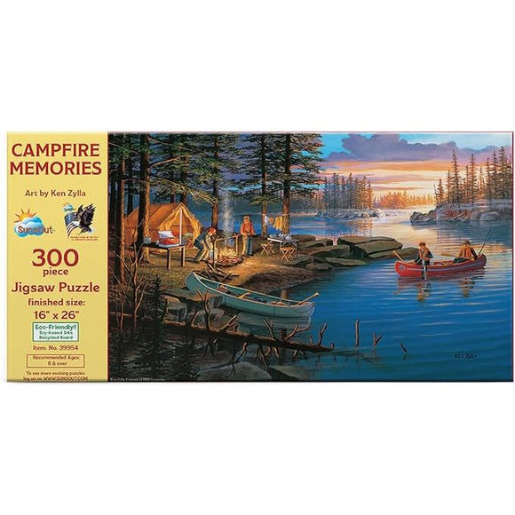 Campfire Memories Jigsaw Puzzle- 300 pieces