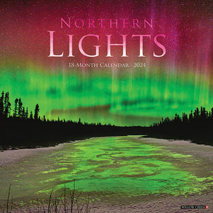 2024 Northern Lights Calendar (18-Month)