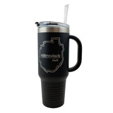 'Adirondacks' Travel Mug Tumbler- 40 oz (Four Colors/Styles)