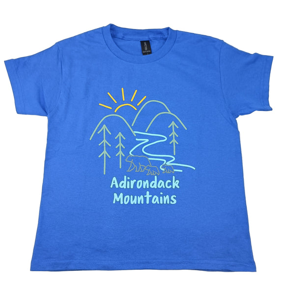 Adirondack Mountain Scene Tee (Youth)