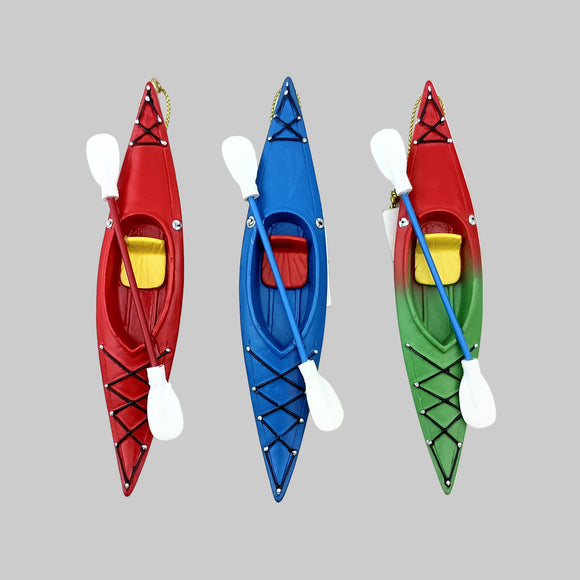 Resin Kayak Ornament