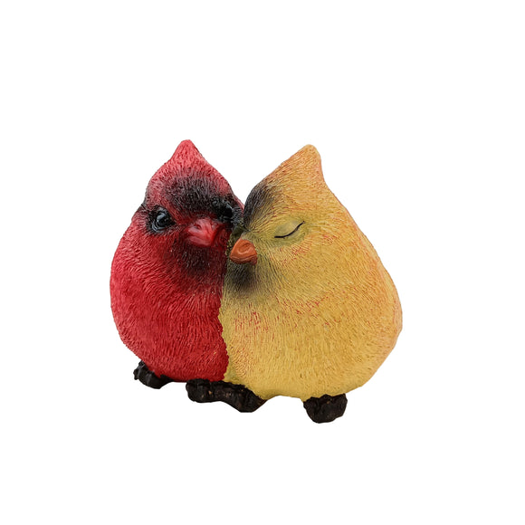 Resin Cardinal Pair