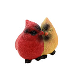 Resin Cardinal Pair