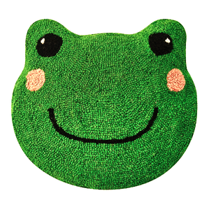 Smiling Frog Pillow