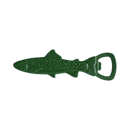 'Bottoms Up' Fish Bottle Opener (Green)