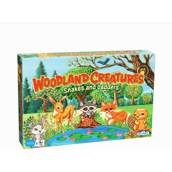 'Woodland Creatures' Snakes and Ladders