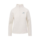 Zig-Zag Knit Quarter-Zip