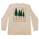 Adirondack Pines and Sun Long Sleeve Tee