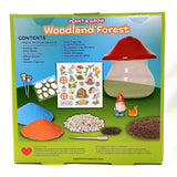 Gnome and Mushroom Terrarium