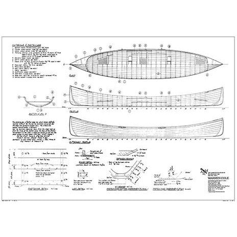 Warren Cole Guideboat Plan