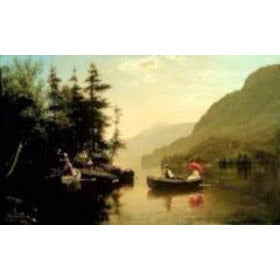 A Pleasant Day at Lake George (William Bliss Baker, 18