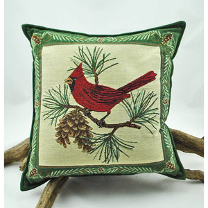 Cardinal Tapestry Balsam Pillow