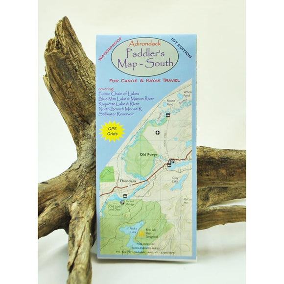 Adirondack Paddler's Map South