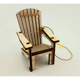 Wooden ADK Chair Ornament (two colors)