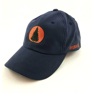 Embroidered Circle Tree Patch Hat