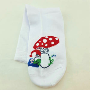 Mushroom Gnome Socks