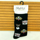 MeMoi Socks- Cats or Dogs (2 Styles)
