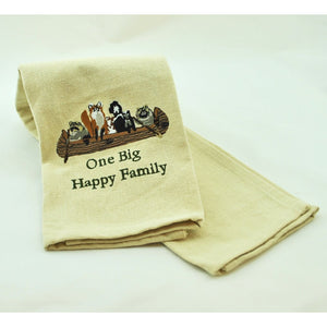 One Big Happy Family Dish Towel