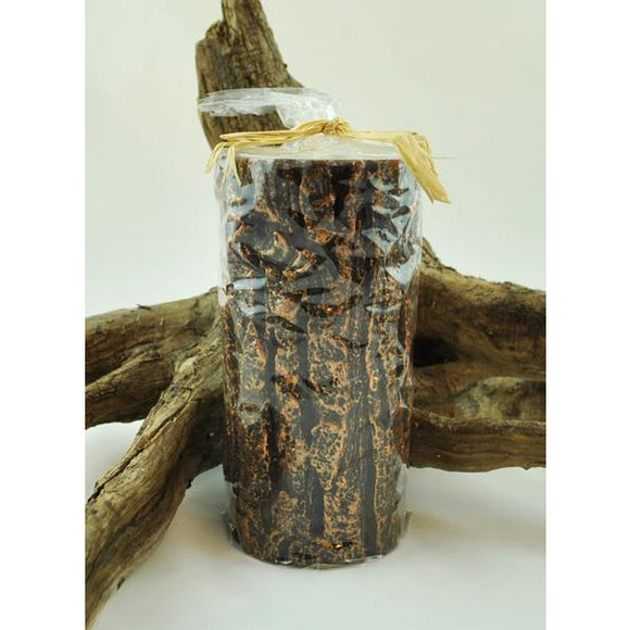 Gilded Tree Bark Candle 3