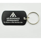 Adirondack Experience Logo Dog Tag Keychain (2 Colors Available)