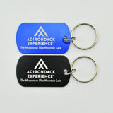 Adirondack Experience Logo Dog Tag Keychain (2 Colors Available)
