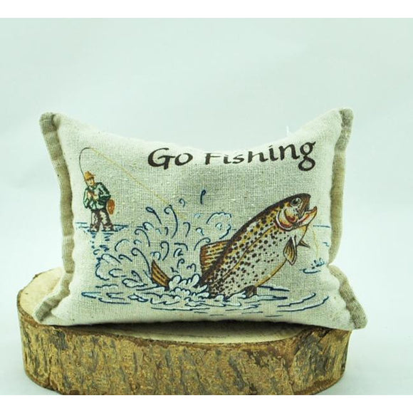 'Go Fishing' Balsam Pillow