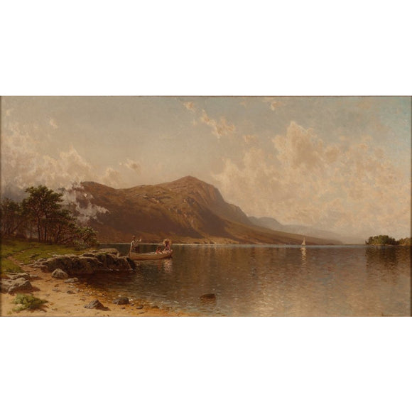 Boating Party on Lake George (Alfred Thomson Bricher, 28 1/2