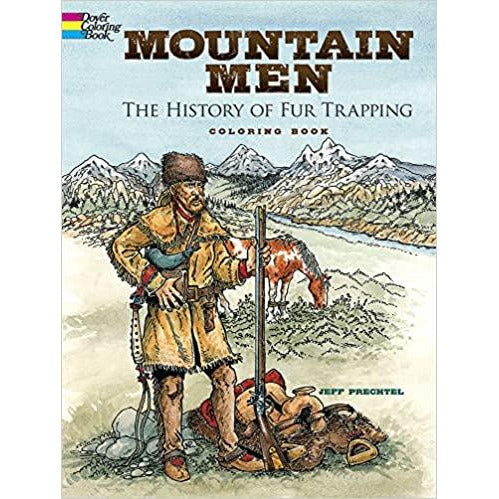 Mountain Men Coloring Book