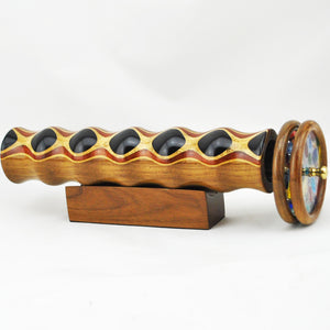 Large Teak Ebony Kaleidoscope