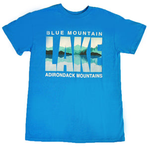 Blue Mountain Lake Graphic Tee (Various Colors)