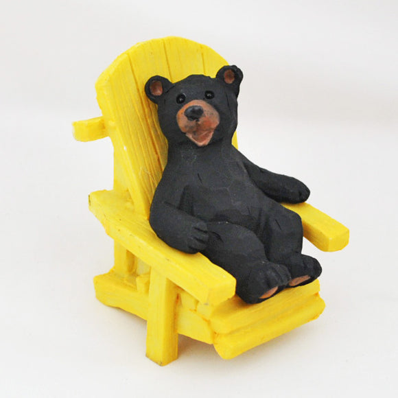 Bear in Adirondack Chair