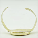 Oval Cuff Bracelet