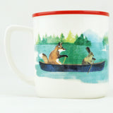 'Animals in a Canoe' Mug