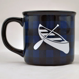 Checkered Canoe Mug