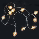 Pinecone String Lights- 6 ft. (White or Brown)